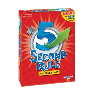 5 Second Rule Party Game - Think Fast and Shout Out Answers - For Parties, Game Nights, and Birthdays - Ages 10+