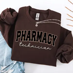 Leopard Pharmacy Technician Short-sleeve T-SHIRT  / Sweatshirt: Pharmacist Gift