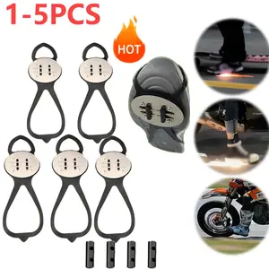 Sparking Flint Pads for Motorcycles,Skateboards & Bicvcles Retainer + Flintstones for Special Effects, Shoe SparksExciting Visual Effect for Riders, Perfect forAction Sports Enthusiasts, ldeal for Stunts andTricksx