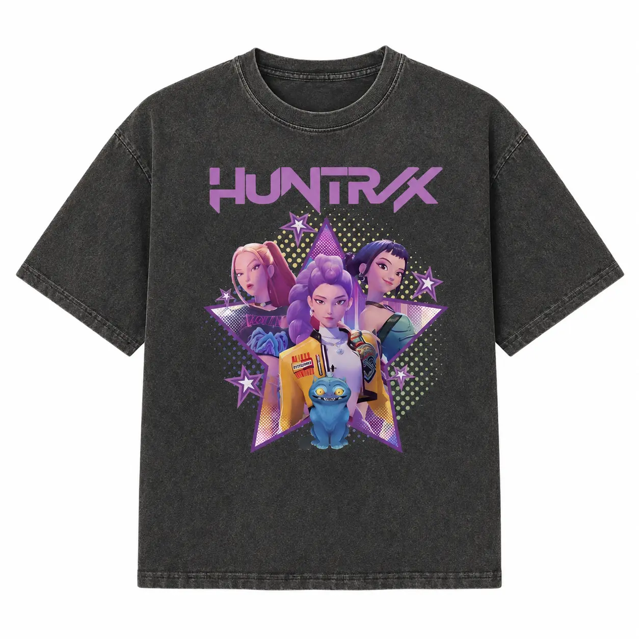 Kpop Demon Hunters T-shirt Gift For Woman,Jinu Manga Shirt,Kpop Huntrix Pin,Demon Hunter Merch,Saja Girls Fan Poster, Kpop Shirt