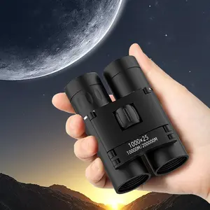 High Definition Powerful Sturdy Durable Telescopic Binoculars, Long Distance Folding Mini Telescope, Fully Coated Optical Lenses, Ideal for Sports, Outdoor Camping, Travel