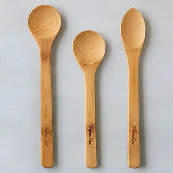 Wooden Bamboo Spoon Set – Sustainable Tools for Cooking & Serving