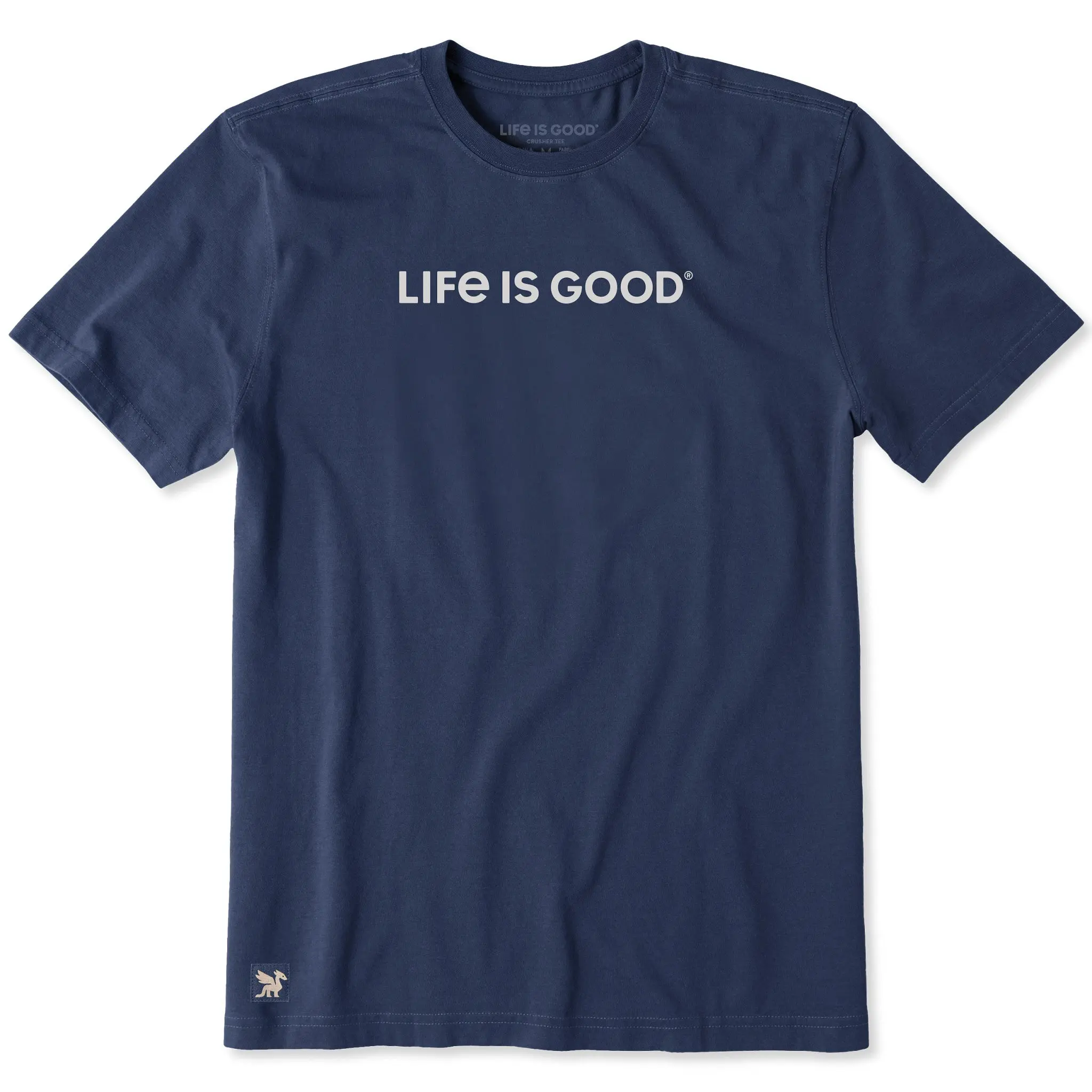 Men's Life is Good Short Sleeve Crusher Tee