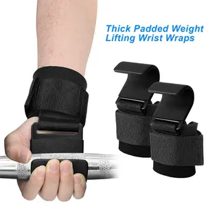 Pull-Up Assistance Band - Upgraded Thick-Padded Weightlifting Wrist Support (Unisex), for Pull-Ups, Deadlift Support, Horizontal Bar & Strength Training Accessory, Weight Lifting Straps