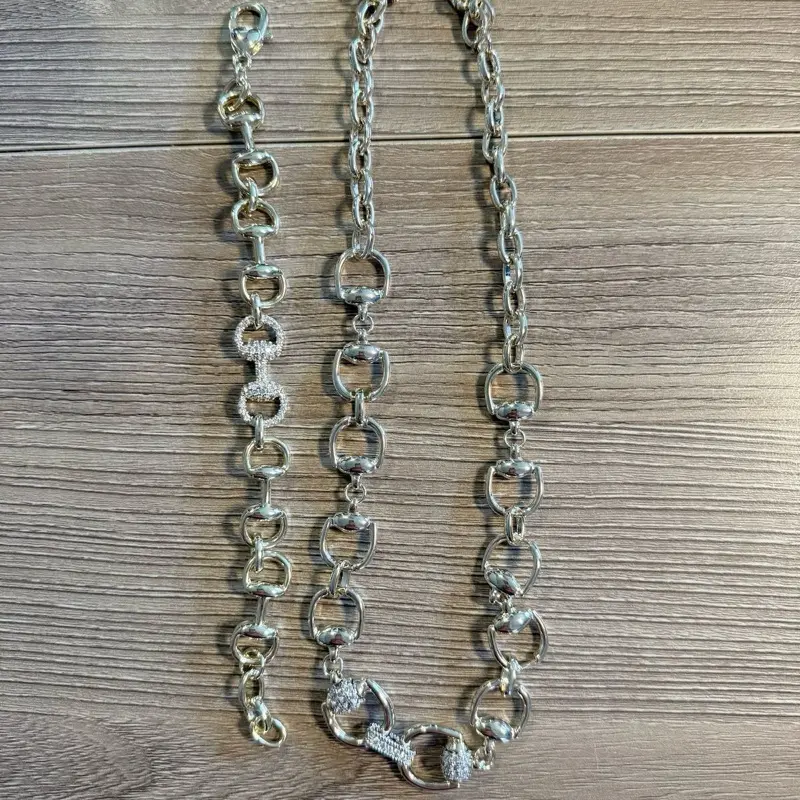 14K Plated with CZ Accents