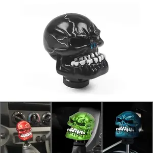 Universal Skull Gear Shift Knob Car Modification Sport Lever Gear Stick For Manual Transmission Head Lever Auto Parts