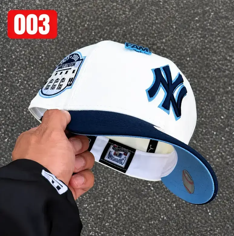 New Era New York Yankees 9FORTY A-Frame Snapback Hat – White Crown Red Brim – Adjustable MLB Baseball Cap – Streetwear Unisex Summer Edition