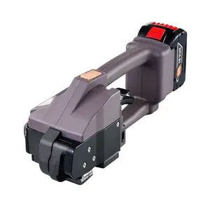 VEVOR DD19A Electric Strapping Tool, Handheld Strapping Machine for 0.4-0.7inch Width PP/PET Belt, Electric Welding Strapping Tool Tight 6000N Adjustable, for PET/PP Bands