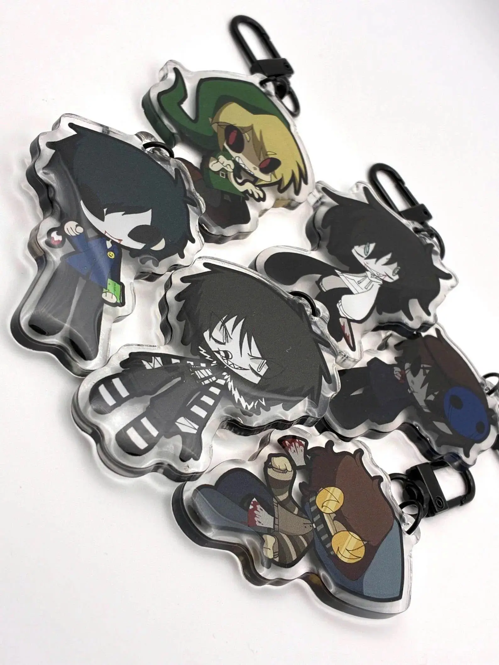 CREEPYPASTAS Acrylic Keychains
