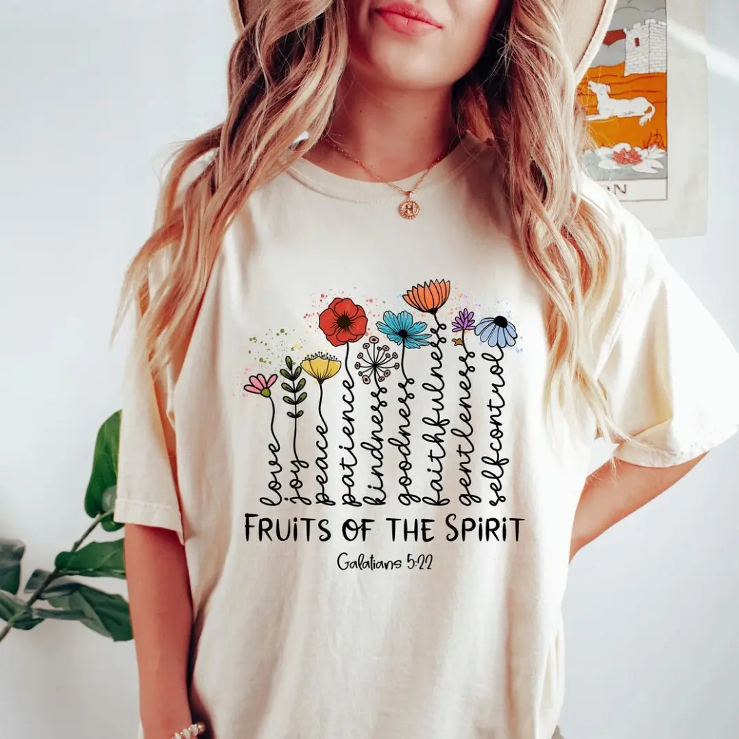 The Fruits Of The Spirit Galatians Shirt, Christian Apparel Shirt, Gift For Jesus Lover, Bible Verse Tshirt, Christian Clothing, Unisex Jesus Outfit
