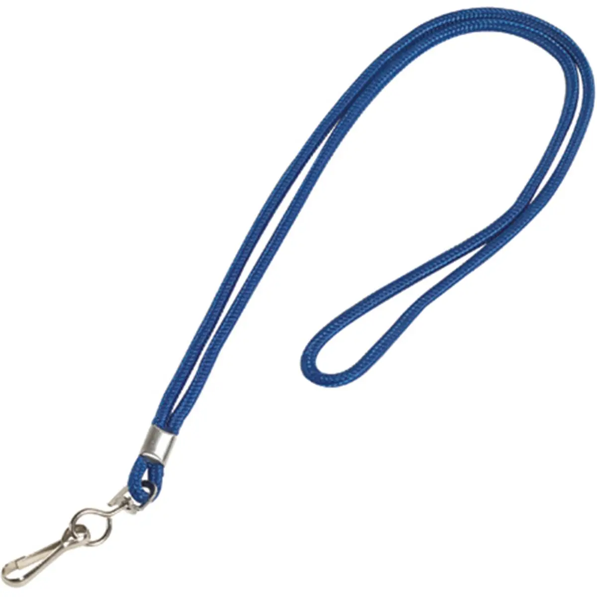 212 MAIN Standard Blue Nylon Weave Id Card Lanyard - 36 in Swivel Hook, Pack of 24, Office Stationery & Supplies, Name Tag Accessory for Id Badge, Lanyard For Id Badge