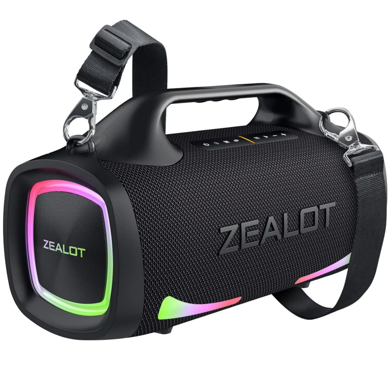 Zealot S79 100w Wireless Speaker, Portable Outdoor Subwoofer Bluetooth Speaker, Ipx6 Waterproof, High Fidelity Sound, Fast Charging,power bank,Home/Party Use.