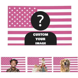 Eyesoul Custom Pink America Flag Personalized Flags Design Your Imagechic design  room bedroom