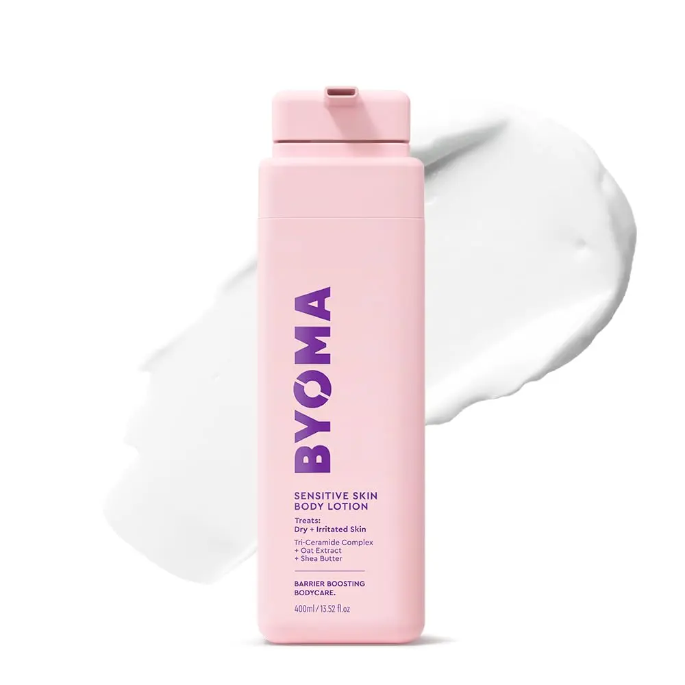 BYOMA Sensitive Skin Body Lotion | Fragrance-Free, For Dry, Irritated Skin, Colloidal Oat & Shea Butter, Soothes & Relieves Itching, Skin Barrier Support