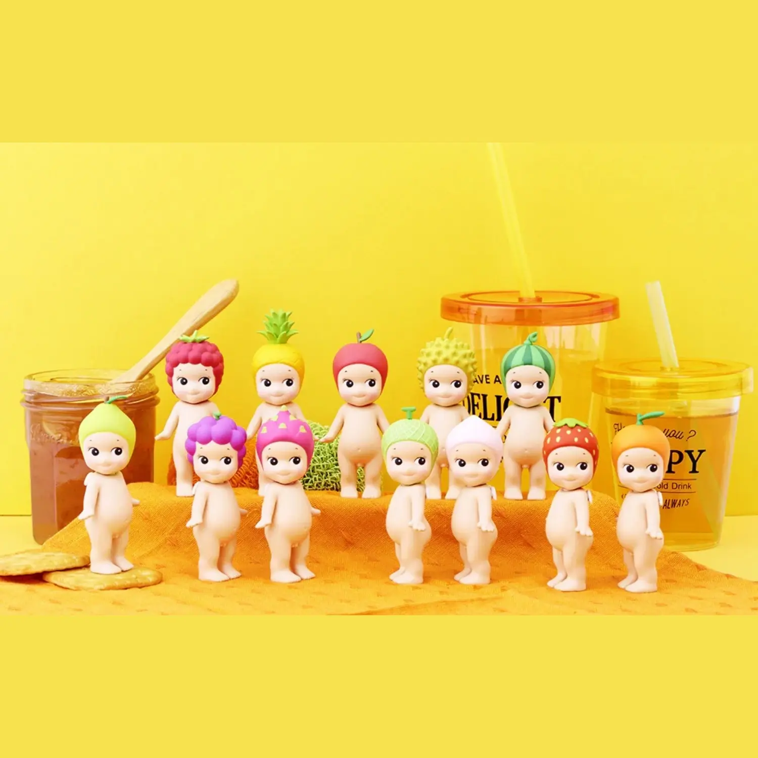 Sonny Angels Hippers Series Collectible Figures - Various Limited Editions, Decor for Phones, Desktops