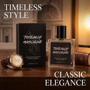 Pheromone-Enhanced Eau de Cologne 50ml-Toxically Mascvline-Lemon,Bergamot,Mint,Lavender,Sandalwood-Fragrance gift-Mother's Day gifts