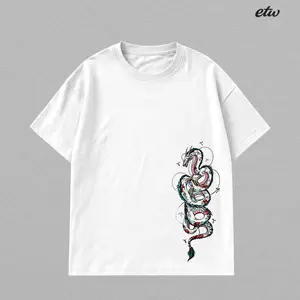 Haku Dragon Form Anime T-Shirt – Spirited Away Graphic Tee, Japanese Dragon Art Shirt, Ghibli Style Streetwear, Aesthetic Anime Tee, Unisex Cotton Shirt, Trendy Manga Clothing Gift