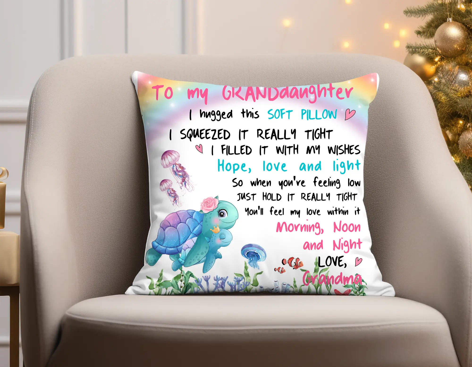 Granddaughter Pillow