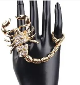 SKS CZ Diamond Scorpion  Bracelet ring