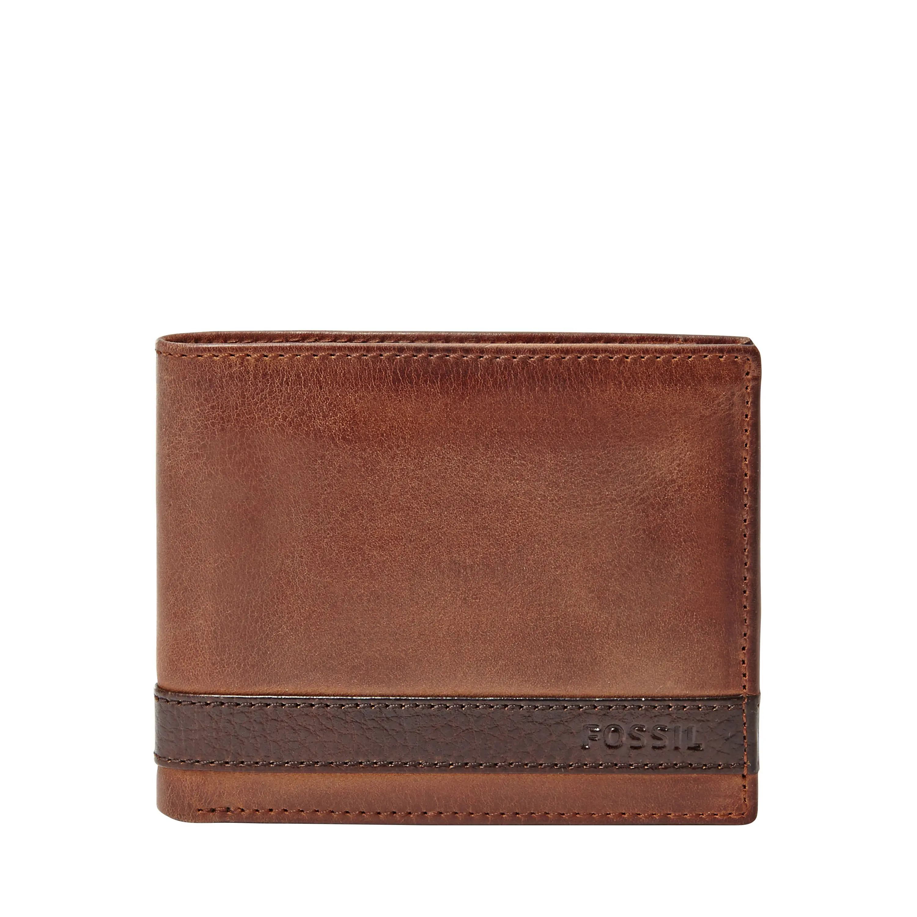 Fossil Men's Quinn Leather Bifold