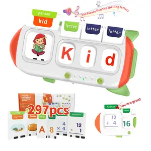 Alphabet Learning Toys ABC Flash Cards Learning Activities,Games, Math Flash Cards Learning Resources for School Holidays Must Haves, Homeschool Essentials, Educational Gift