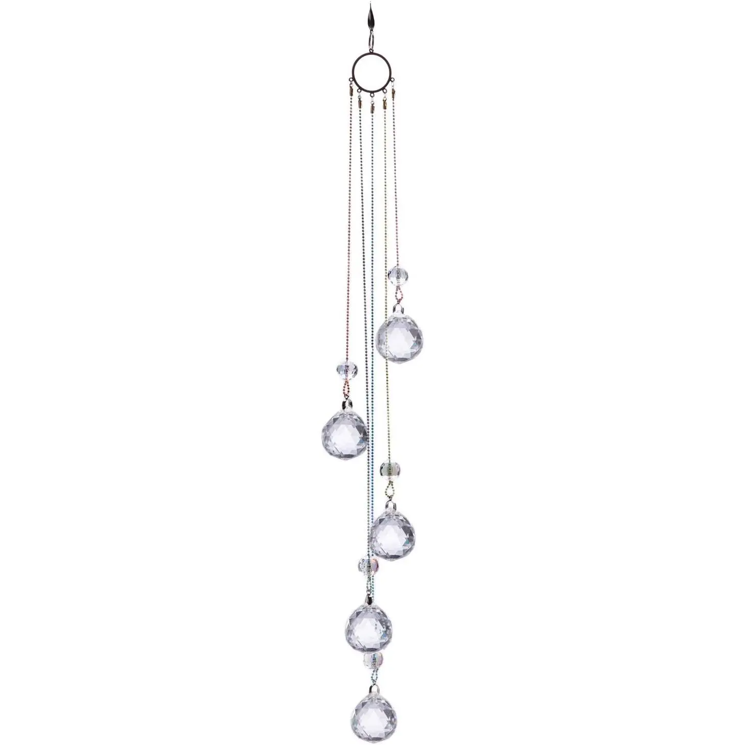Ball Prisms Suncatcher Hanging Ornament Rainbow Maker for Home,Garden Decoration