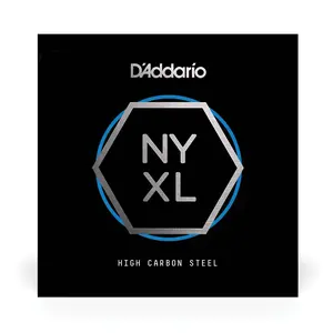 D'Addario NYS008 Single Plain Steel Guitar String, .008