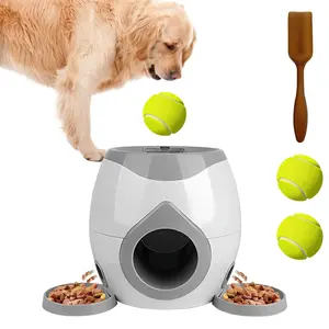 Interactive puzzle toys for indoor dogs, interactive training reward dispensers, treat-dispensing tennis ball launchers, automatic dog ball rollers and snack dispensers – keep puppies entertained and boost mental development.