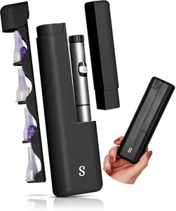 Insulin Cooler Travel Case - Built-in Sharps Dispenser & Temperature-Control Organizer- TSA Approved Diabetic Pen Storage for Ozempic, Insulin Pens & Needles - Compact & Leak-Proof