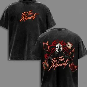 Chris.Brown – For The Moment Vintage Washed T-Shirt, Dark R&B Artist Graphic Tee, Gothic Concert Aesthetic Oversized Heavyweight Cotton Streetwear
