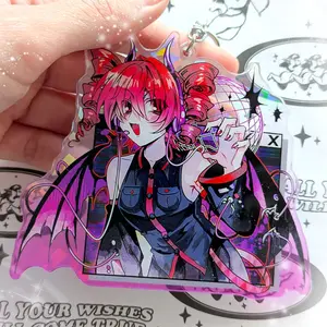Vocaloid Acrylic Keychains, yami kawaii, hatsune miku, teto kasane, kagamine rin
