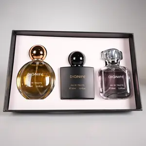 Dignife Exquisite Gift Box Perfume Set - 3 Unique Scents for Men & Women - Perfect for Dates & Parties - Curated Scent Box for Someone Special