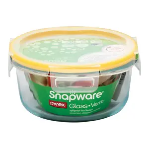 World Kitchen 1109306 Snap Ware Round with Lid-4 Cups- pack of 4