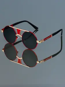 New Vintage Round Glasses for Men, Durable Metal Frame, Fashionable High-End Simple Versatile Daily Casual Wear Decorative Eyewear