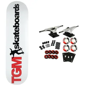 TGM Skateboards Logo Canadian Maple Skateboard Complete - Choose Size/Color