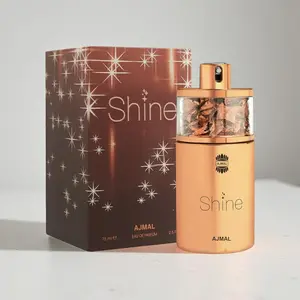 Ajmal Shine Eau de Parfum for Women - Long Lasting Fruity Floral Perfume with Pomegranate Strawberry & Peony - Elegant Daily Wear Fragrance 75ml 2.5oz