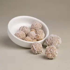 Raw Stones Desert Rose Adenium Obesum, Natural Quartz Crystal, Reiki Healing Gem, Mineral Specimen, Home Decor, 1pc