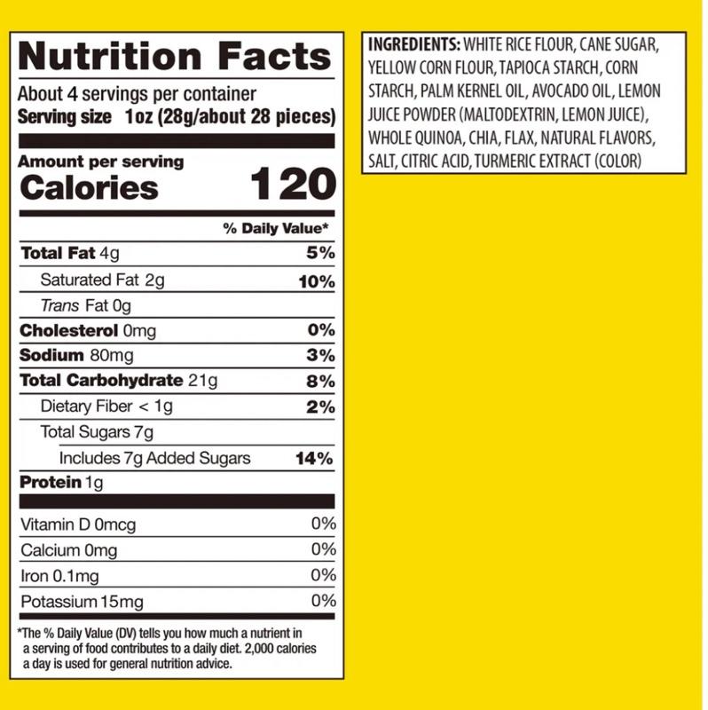 Lemon Cake Mini Rice Cakes, 4 Oz