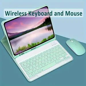 Wireless Keyboard and Mouse for Android Tablets, for iPad, Mini English Keyboard, Christmas Gift, New Year's Gift.