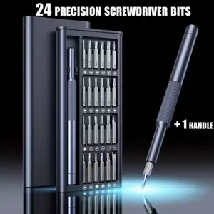 25-in-1 Small Precision Set – Professional Mini Tool Kit for Glasses, Watch, Computer, Laptop, Phone & Macbook Repair, Compact & Portable DIY Screwdriver Kit for Technicians and Everyday Fixes