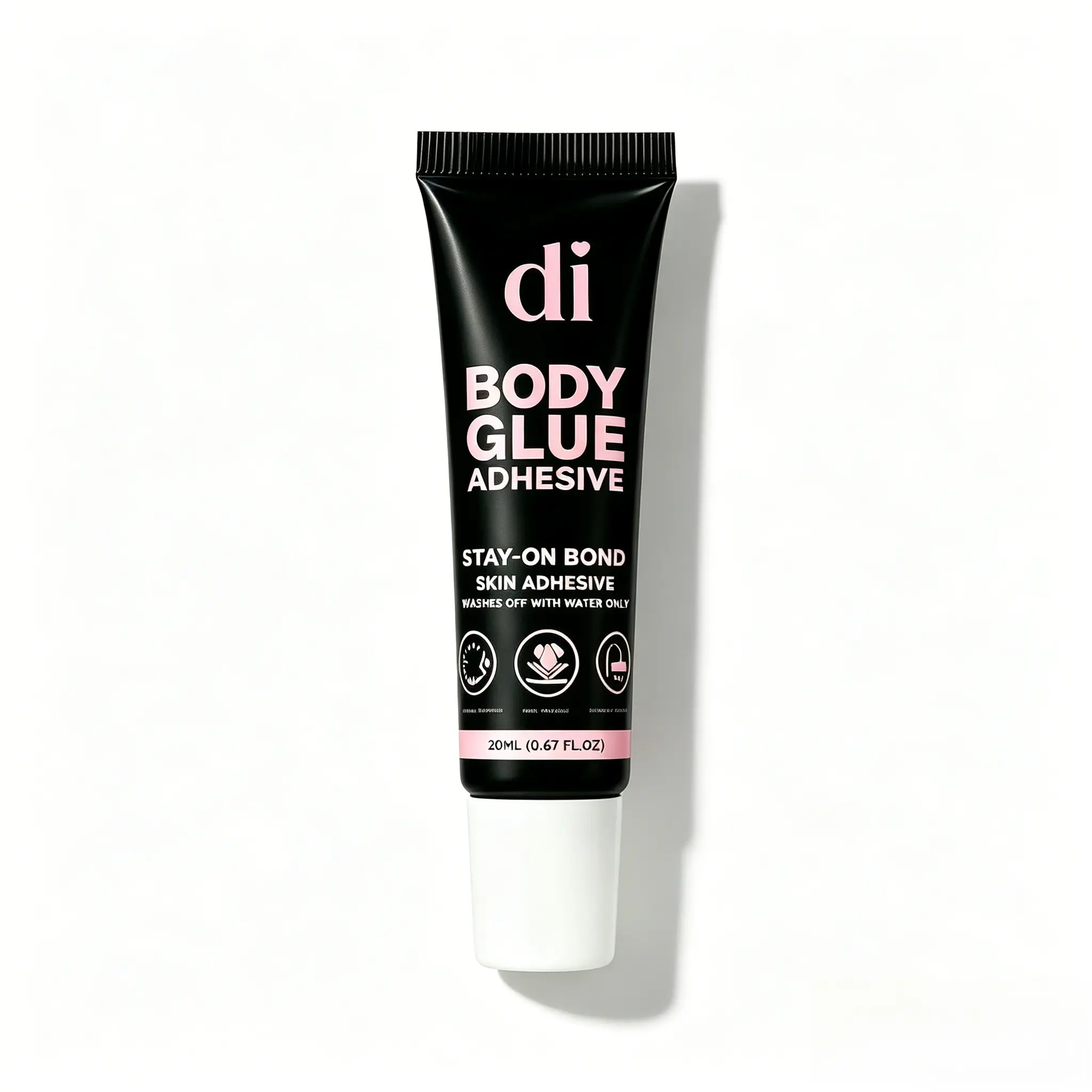 Body Adhesive - Sweat & Water Resistant, Stain-Free, Easy to Remove with Soap and Water, Perfect for Confidence and Security in Outfits