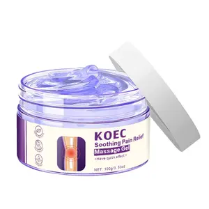 Joint Pain Gel Purple Gel - Soothe Sknees, Lumbar, Neck, Hands, and Feet with Boswellia, Glucosamine & Collagen for Support