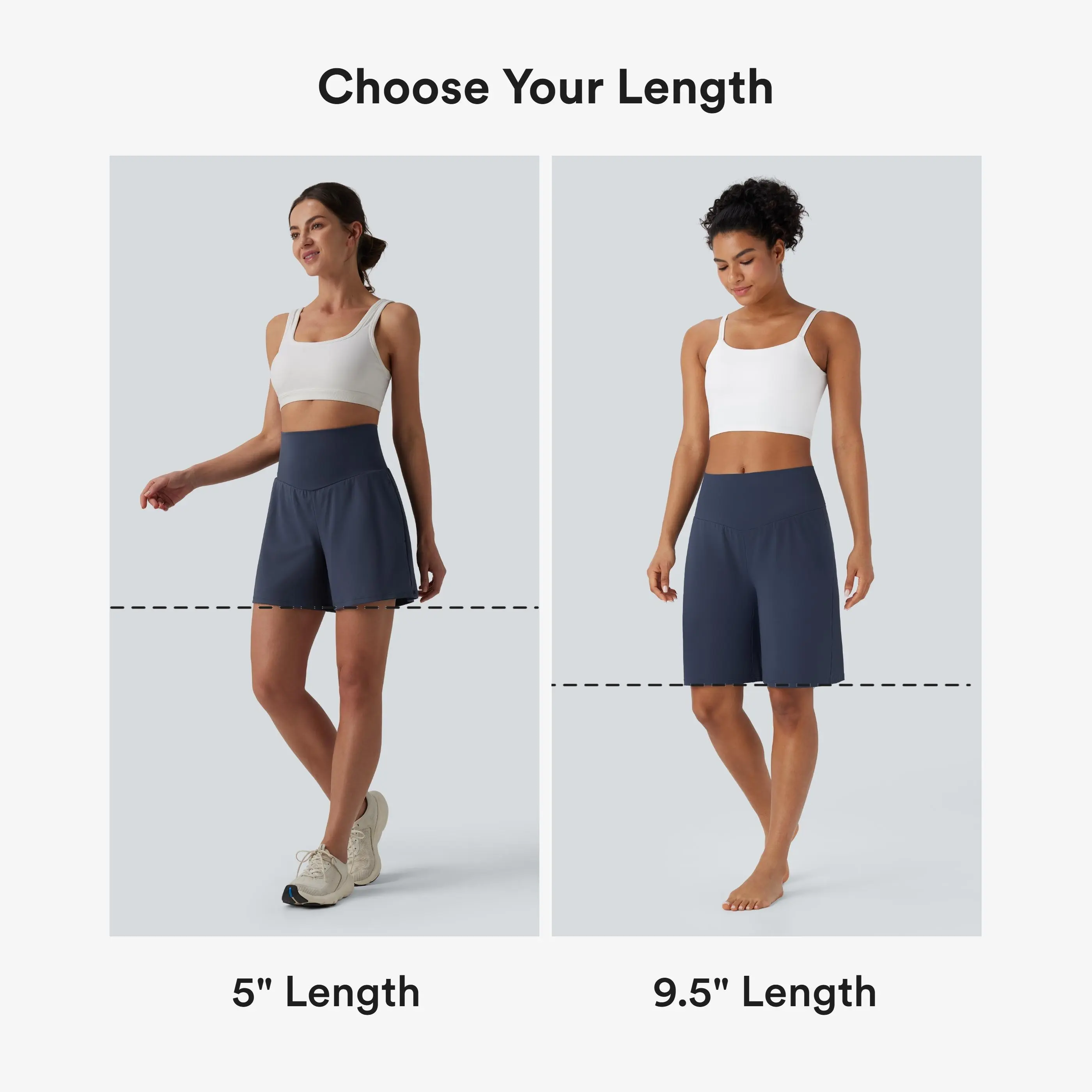 Halara SoftlyZero™ Airy High Waisted Pockets Cool Touch Yoga Bermuda Shorts Halara SoftlyZero™ Airy High Waisted Pockets Cool Touch Yoga Bermuda Shorts