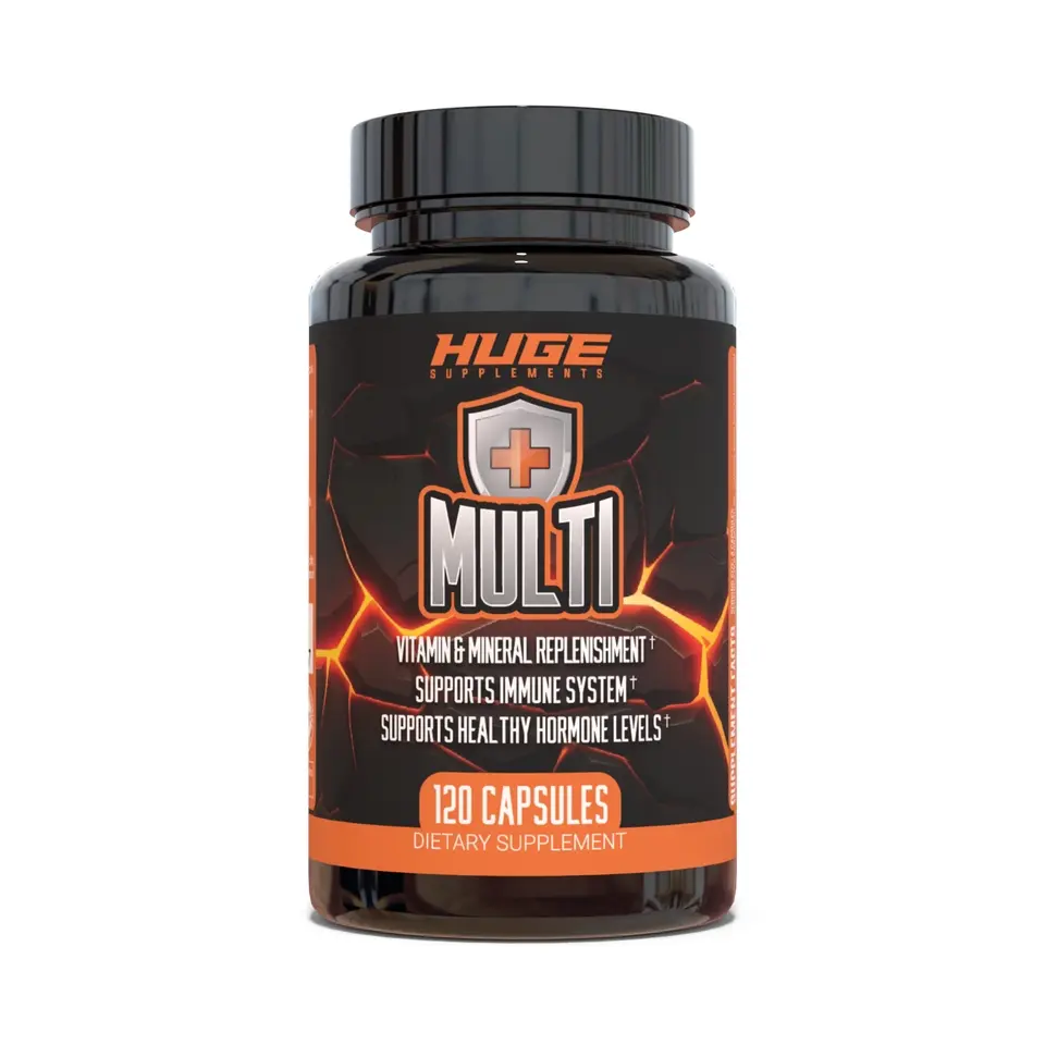Huge Multi, Multivitamin for Men, High-Performance All-in-One Formula for Athletes, Vitamin & Mineral Replenishment