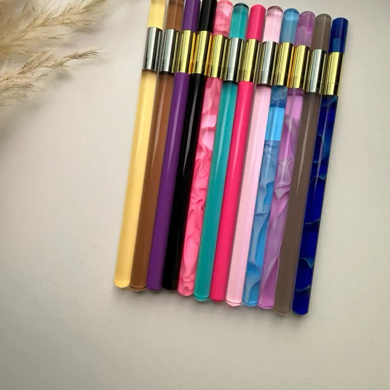 Acrylic Purple Pencil (Set of 3)