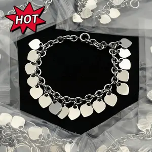 Heart-shaped Bracelet, Valentine's Day Gift Jewelry - Trendy & Luxurious Bracelet Jewelry