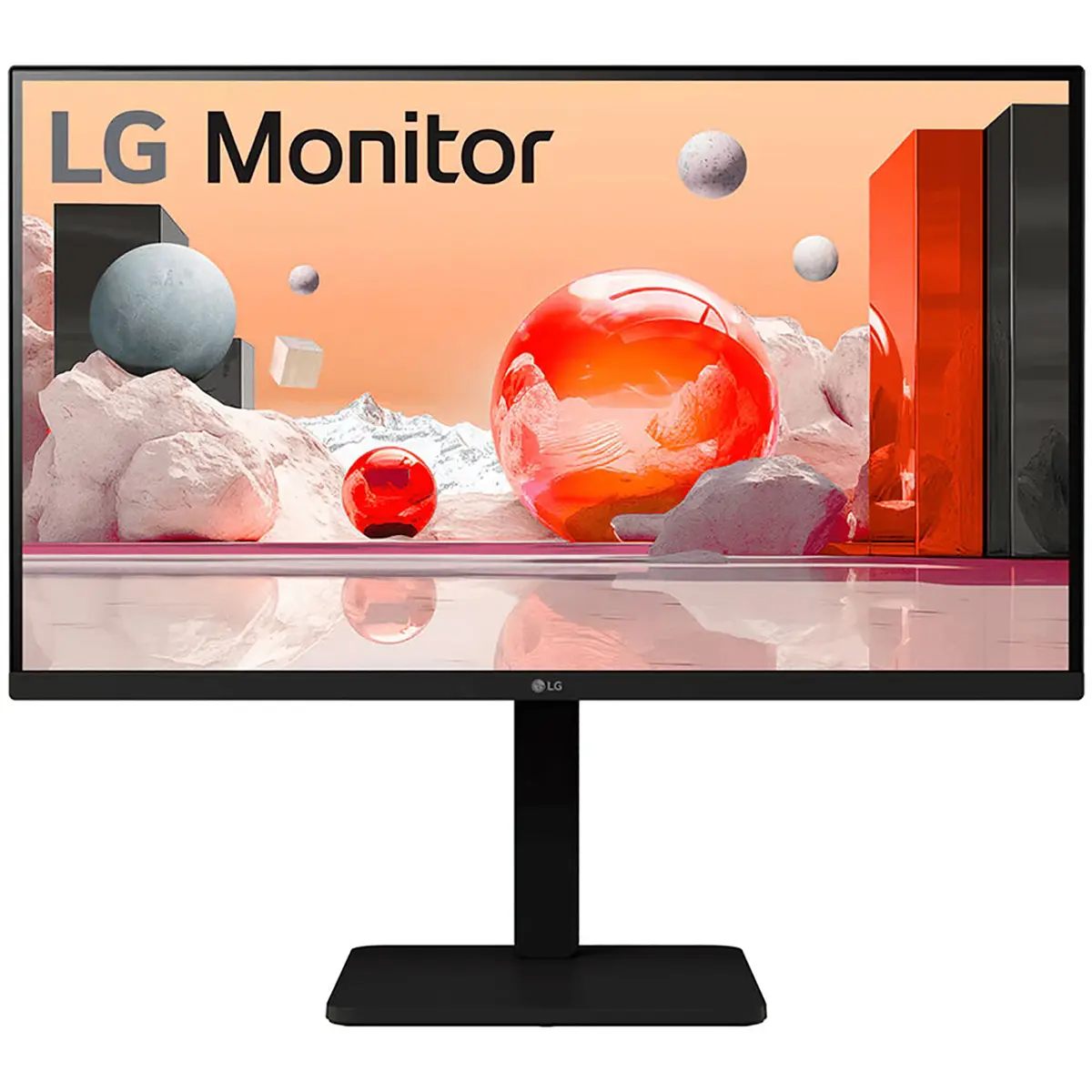 LG 27BA450-B 27" 16:9 Full HD 100Hz IPS LCD Monitor, TAA Compliant, Matte Black