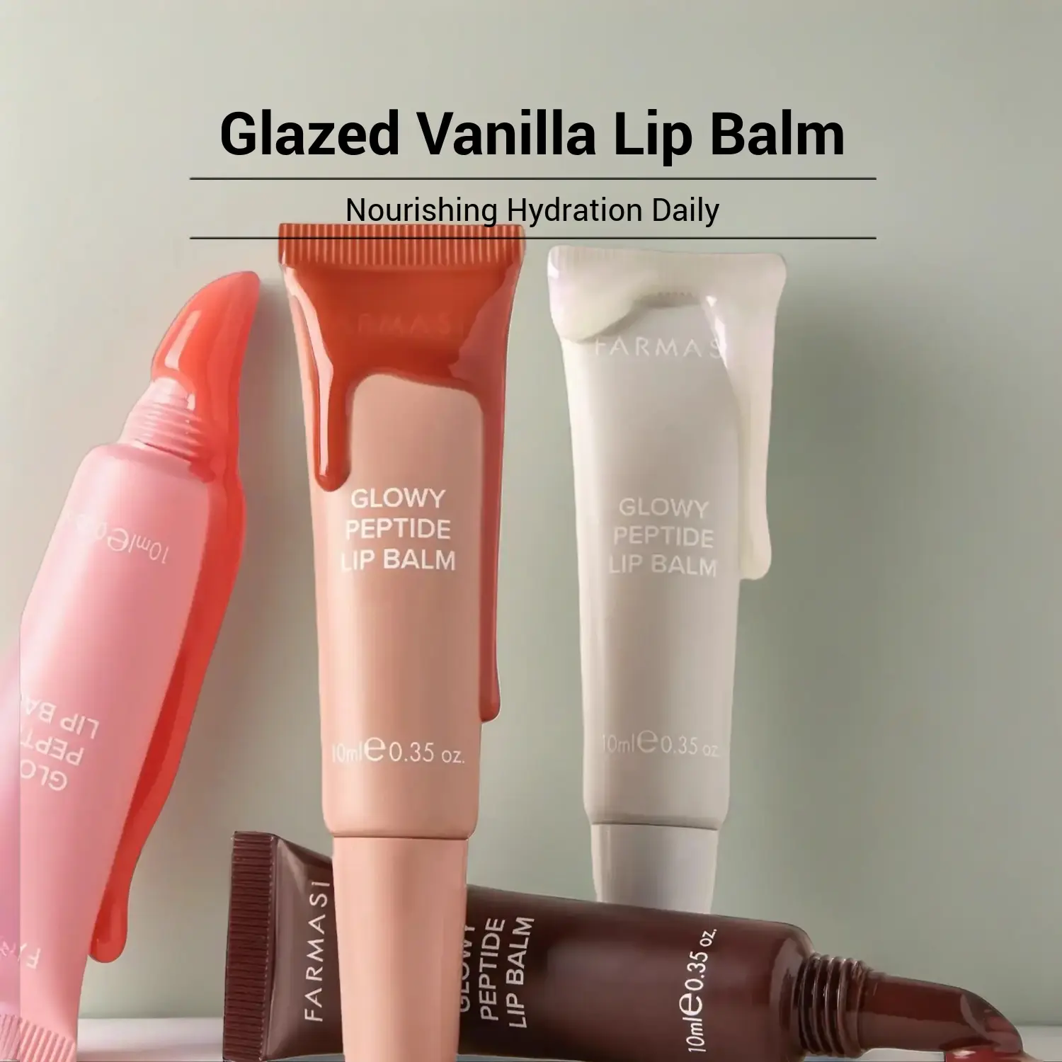 Glowy Peptide Lip Balm Glazed Vanilla