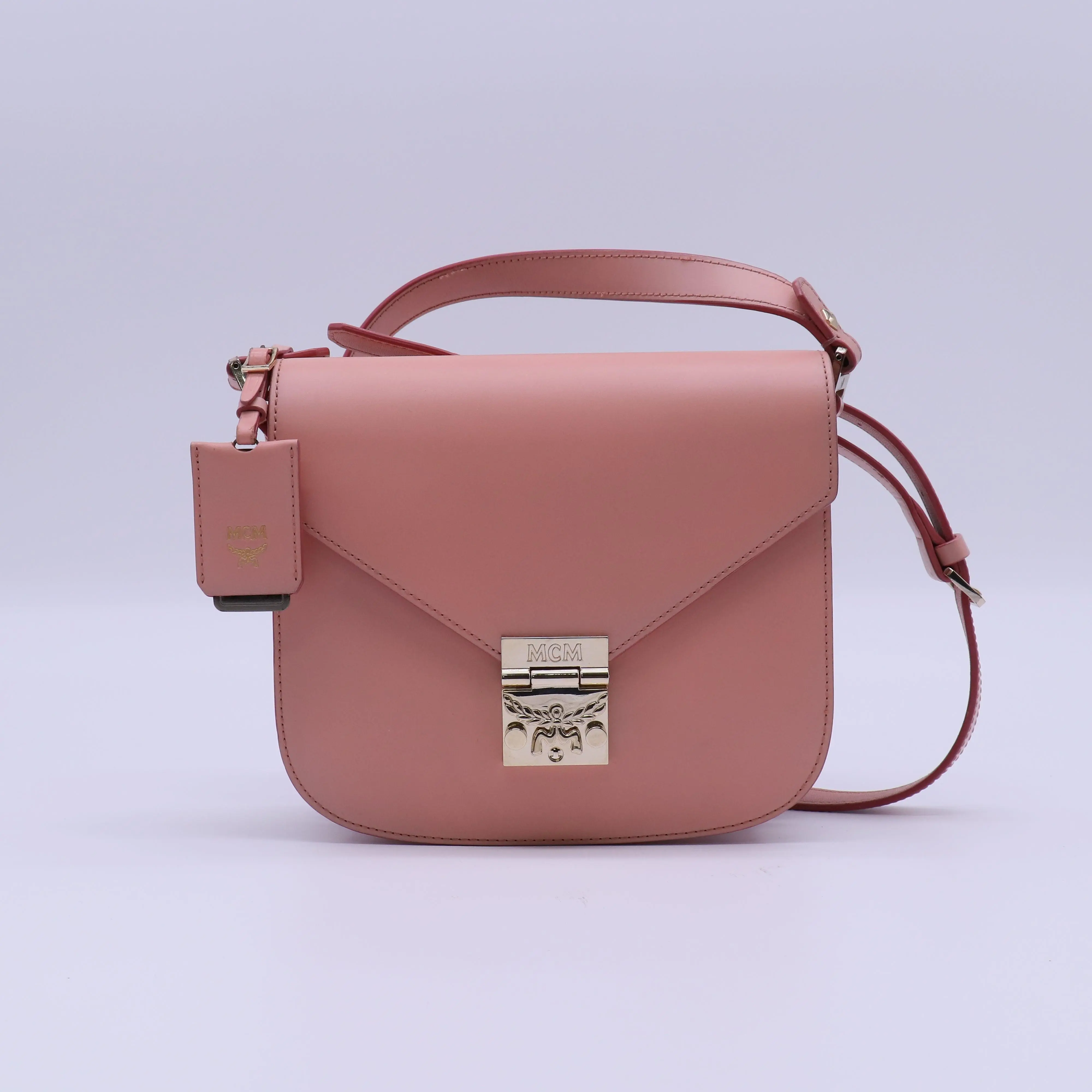 Pre-owned MCM leather Crossbody Bags Patricia Crossbody Bag B20652