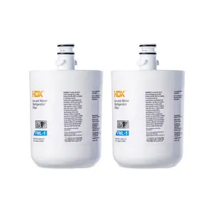 FML-1 Premium Refrigerator Water Filter Replacement Fits LG LT500P (2-Pack)